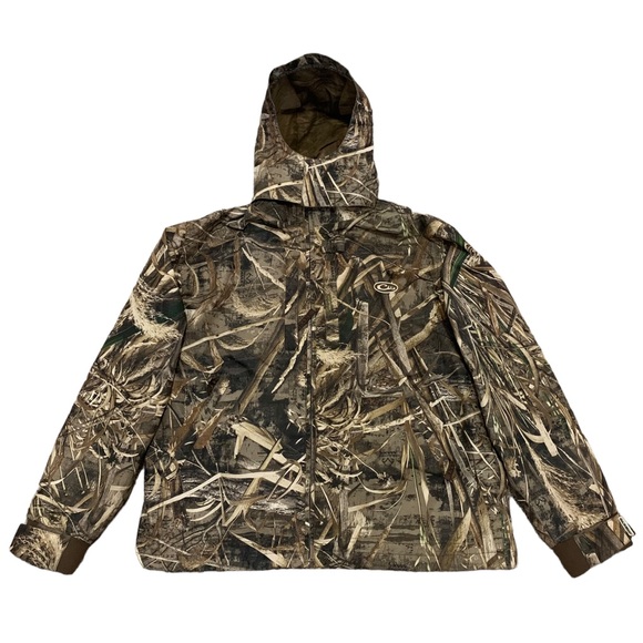 Drake Other - Drake Waterfowl Systems Hooded Jacket Camouflage Waterproof Men’s Size L